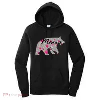 Cute Mama Bear Flowers Women's Hoodie thumb 0