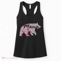 Cute Mama Bear Flowers Women's Tank Top thumb 0