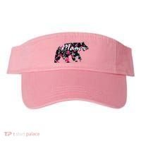Cute Mama Bear Flowers Visor thumb 0