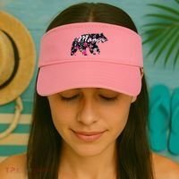 Cute Mama Bear Flowers Visor thumb 2