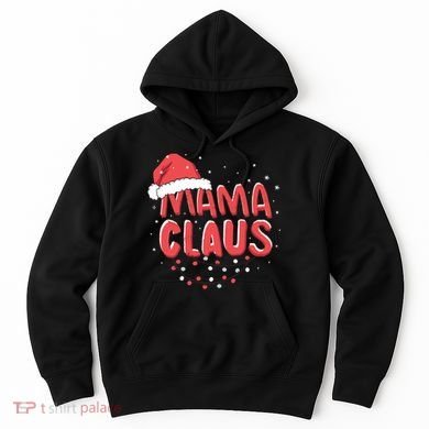 Cute Mama Claus Christmas Lights Hoodie