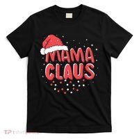 Cute Mama Claus Christmas Lights T-Shirt thumb 0