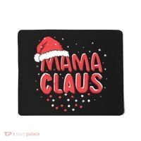 Cute Mama Claus Christmas Lights Mousepad thumb 0