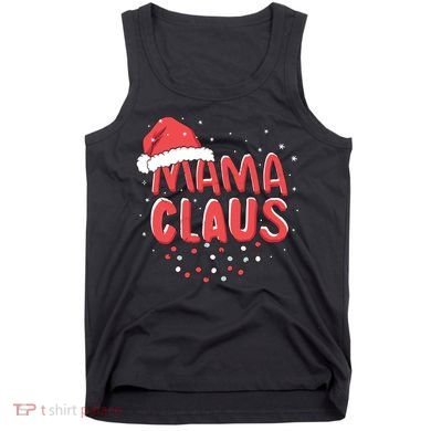 Cute Mama Claus Christmas Lights Tank Top