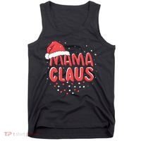 Cute Mama Claus Christmas Lights Tank Top thumb 0