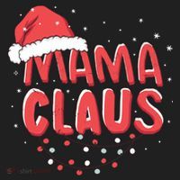 Cute Mama Claus Christmas Lights Golf Towel thumb 3
