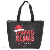 Cute Mama Claus Christmas Lights Tote Bag thumb 0