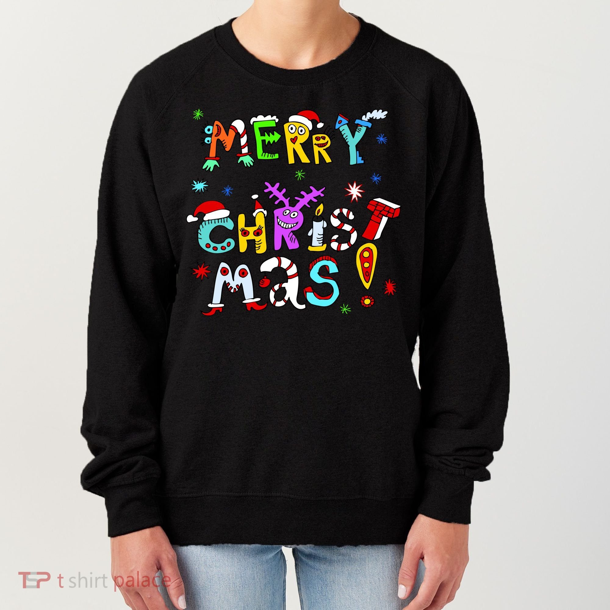 Cute Merry Christmas Women's Sweatshirt
