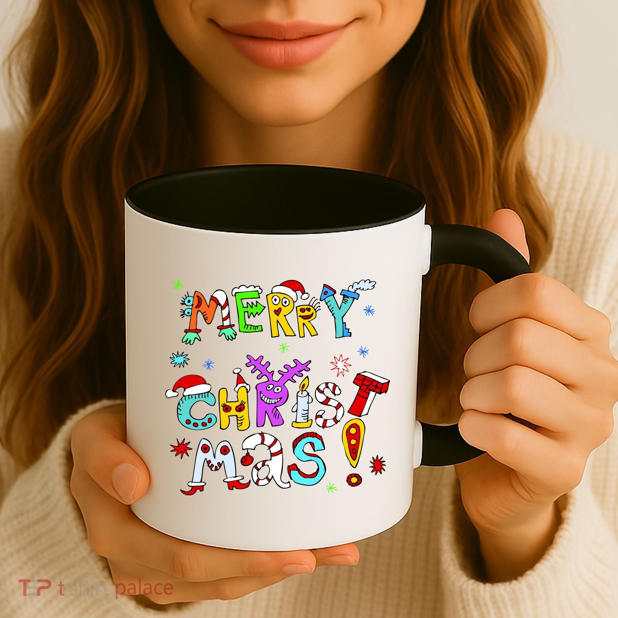 Cute Merry Christmas Coffee Mug