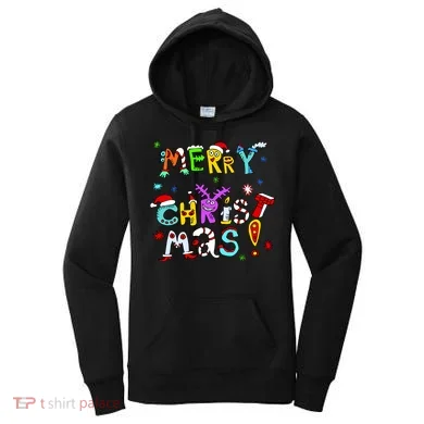 Cute Merry Christmas Women's Hoodie