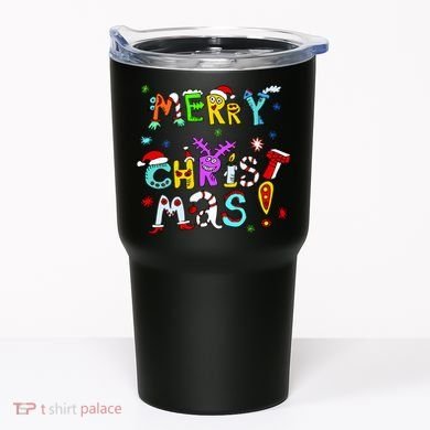 Cute Merry Christmas Tumbler