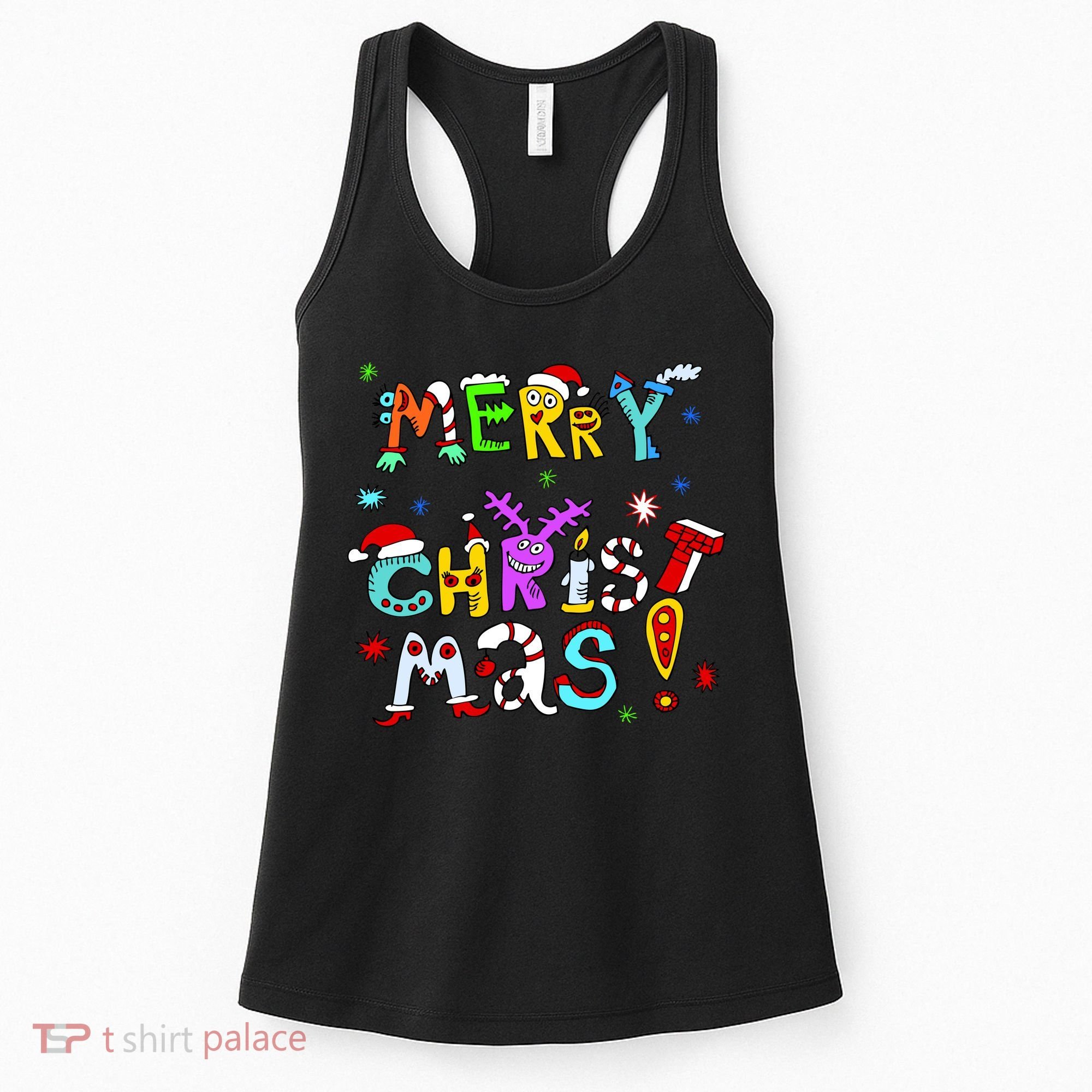 Cute Merry Christmas Women's Tank Top