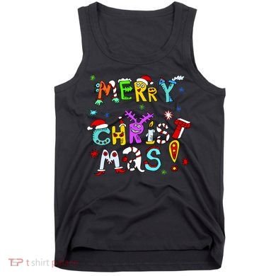 Cute Merry Christmas Tank Top
