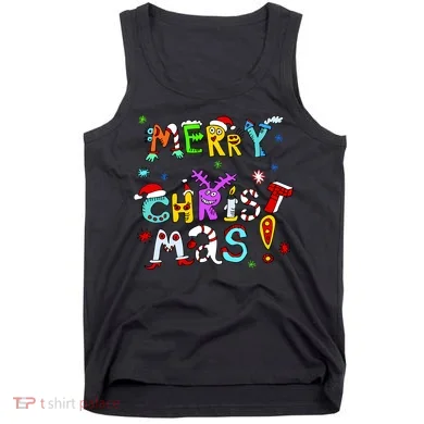 Cute Merry Christmas Tank Top
