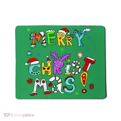 Cute Merry Christmas Mousepad