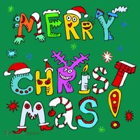 Cute Merry Christmas Toddler Hoodie thumb 2