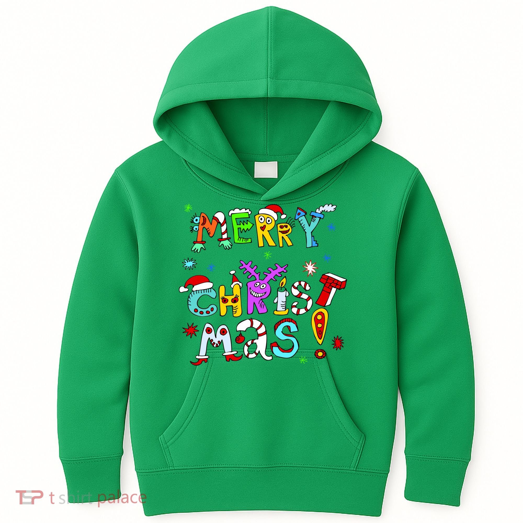 Cute Merry Christmas Kids Hoodie