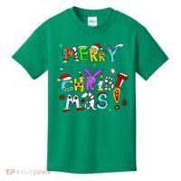 Cute Merry Christmas Kids T-Shirt thumb 0