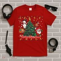 Cute Merry Christmas Graphic Collage T-Shirt thumb 5