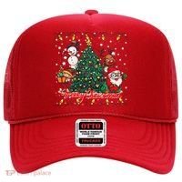 Cute Merry Christmas Graphic Collage Hat thumb 0