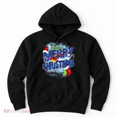 Cute Merry Christmas Word Decoration Hoodie