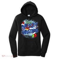 Cute Merry Christmas Word Decoration Women's Hoodie thumb 0