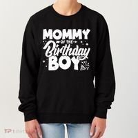 Cute Mommy Of The Birthday Boy  Women's Sweatshirt thumb 0