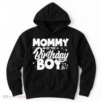 Cute Mommy Of The Birthday Boy  Hoodie thumb 0