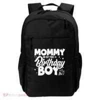 Cute Mommy Of The Birthday Boy  Backpack thumb 0