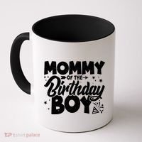 Cute Mommy Of The Birthday Boy  Coffee Mug thumb 0