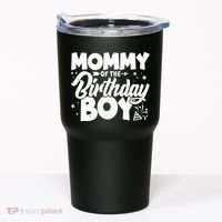 Cute Mommy Of The Birthday Boy  Tumbler thumb 0