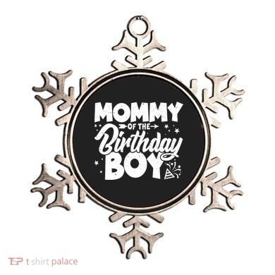 Cute Mommy Of The Birthday Boy  Ornament