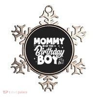 Cute Mommy Of The Birthday Boy  Ornament thumb 0
