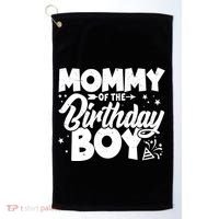 Cute Mommy Of The Birthday Boy  Golf Towel thumb 0