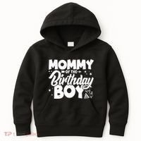 Cute Mommy Of The Birthday Boy  Kids Hoodie thumb 0