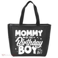 Cute Mommy Of The Birthday Boy  Tote Bag thumb 0