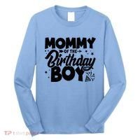 Cute Mommy Of The Birthday Boy  Long Sleeve Shirt thumb 0