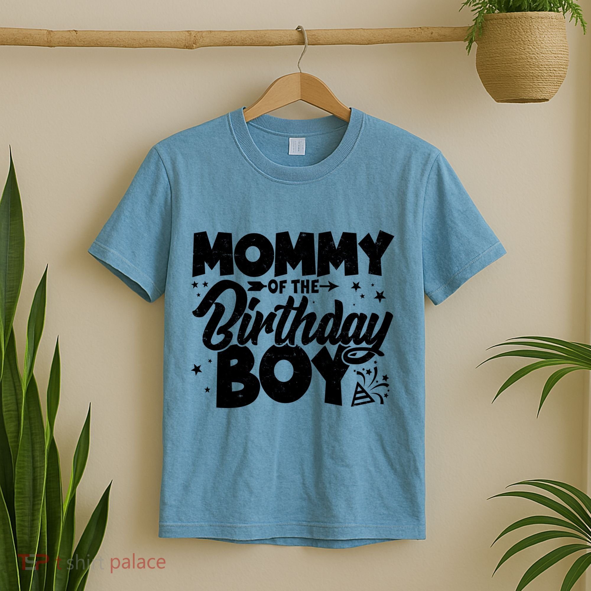 Cute Mommy Of The Birthday Boy  T-Shirt