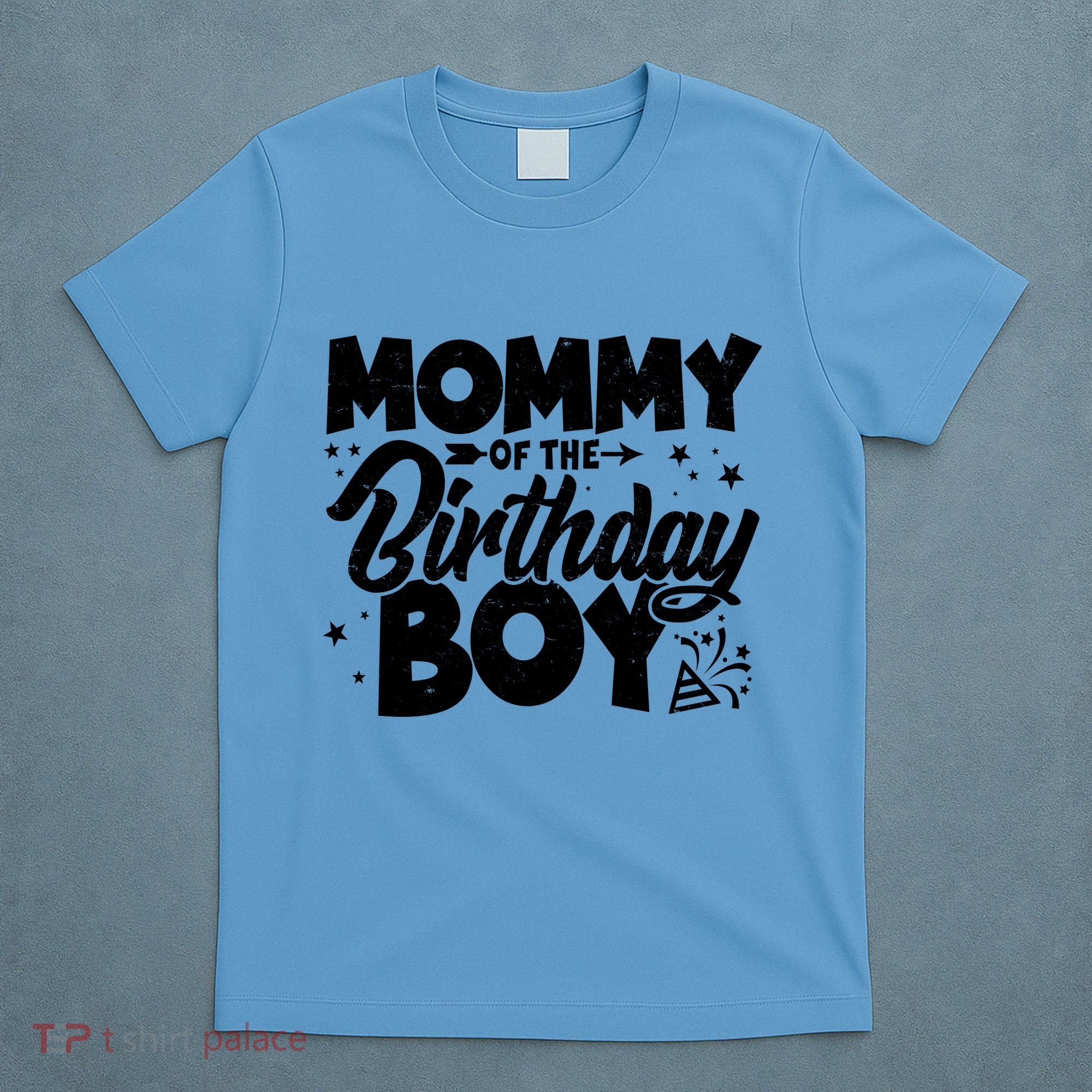 Cute Mommy Of The Birthday Boy  T-Shirt