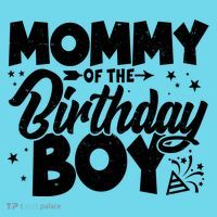 Cute Mommy Of The Birthday Boy  Button thumb 1