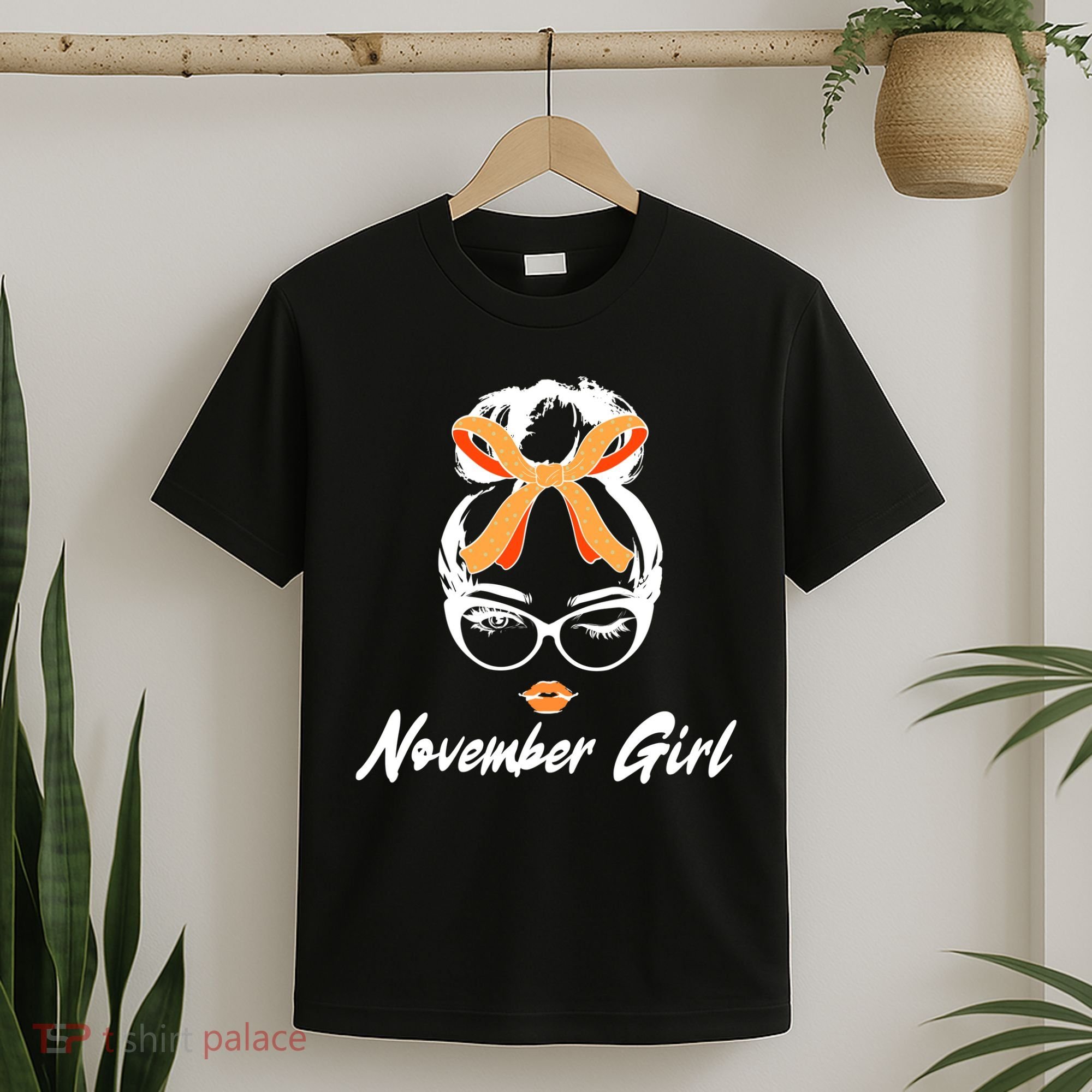 Cute November Girl Birthday T-Shirt
