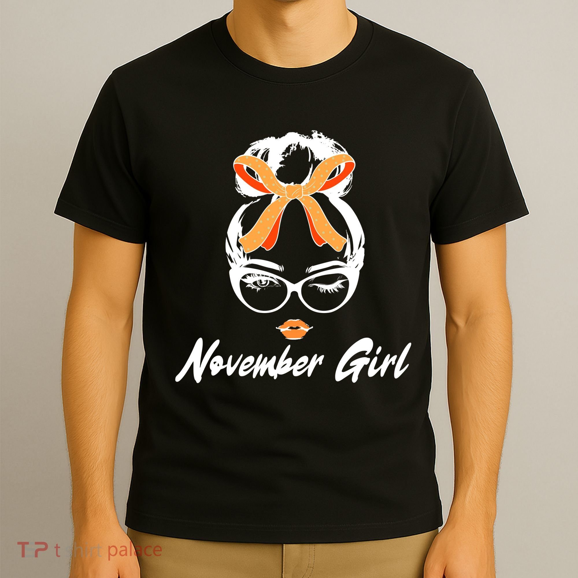 Cute November Girl Birthday T-Shirt