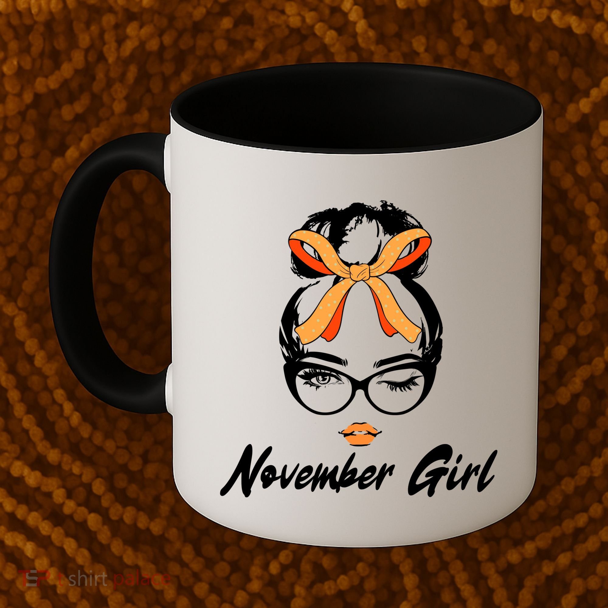 Cute November Girl Birthday Coffee Mug