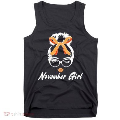 Cute November Girl Birthday Tank Top