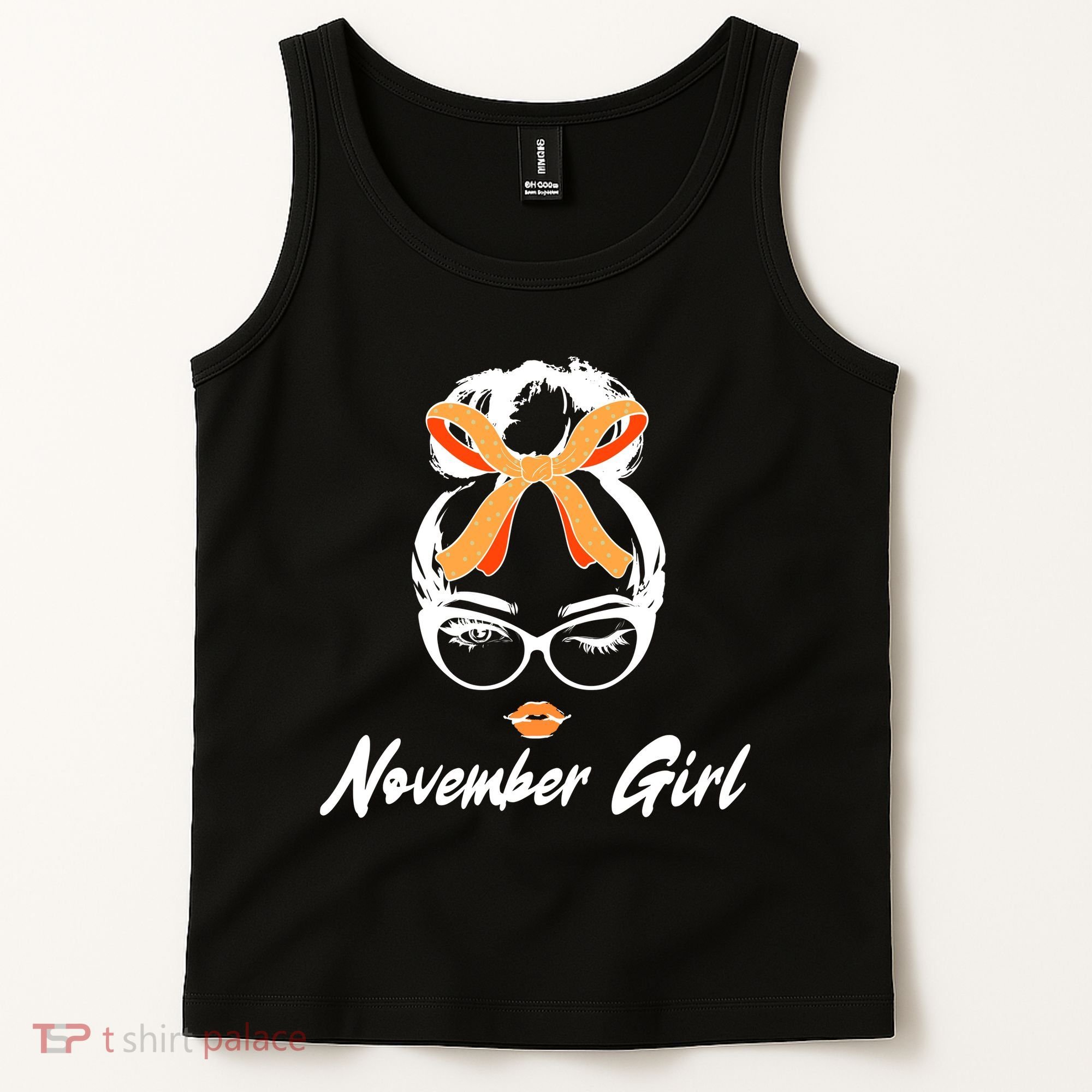 Cute November Girl Birthday Tank Top