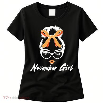 Cute November Girl Birthday Women's T-Shirt