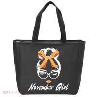 Cute November Girl Birthday Tote Bag thumb 0