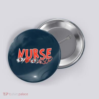 Cute Nurse Day Button