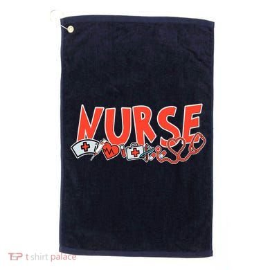 Cute Nurse Day Golf Towel