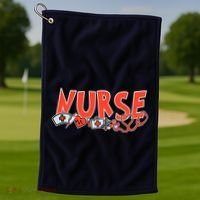 Cute Nurse Day Golf Towel thumb 1